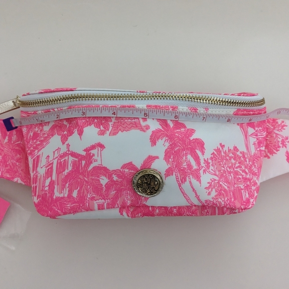 NWT! Lilly Pulitzer Torrey Belt Bag In Resort White PB Anniversary Toile A - Picture 13 of 16